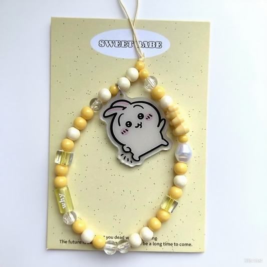 Cute Chiikawa Beaded Strap